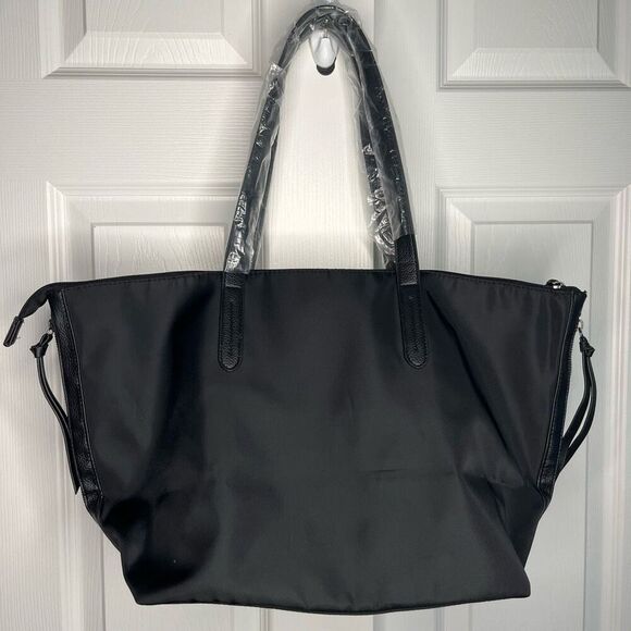 Botkier Large Nylon Tote All Black - Picture 2 of 6
